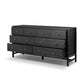 Sullivan 8 Drawer Dresser - Black Acacia Veneer