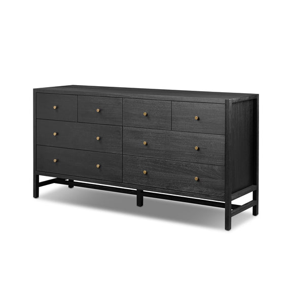 Sullivan 8 Drawer Dresser - Black Acacia Veneer