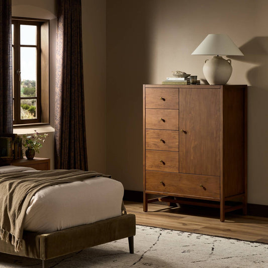 Sullivan Chest - Saddle Tan Veneer