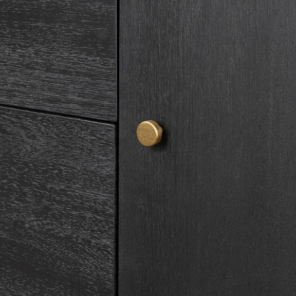Sullivan Chest - Brushed Black Acacia Solid