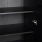Sullivan Chest - Brushed Black Acacia Solid