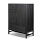 Sullivan Chest - Brushed Black Acacia Solid