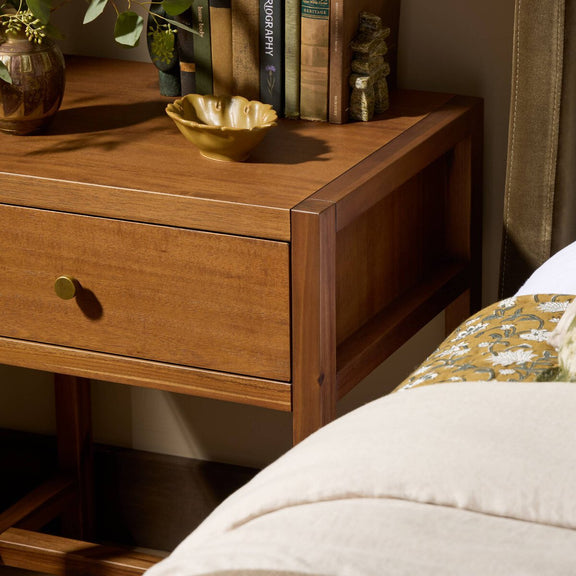 Sullivan Small Nightstand - Saddle Tan Veneer