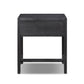 Sullivan Small Nightstand - Brushed Black Acacia Solid
