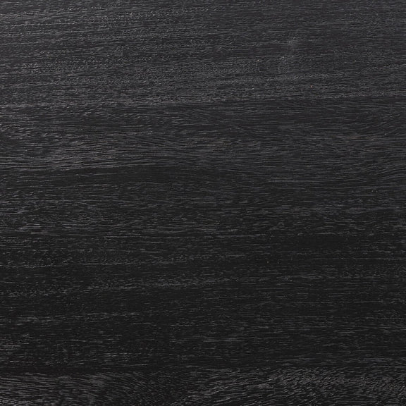 Sullivan Small Nightstand - Brushed Black Acacia Solid
