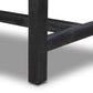 Sullivan Small Nightstand - Brushed Black Acacia Solid