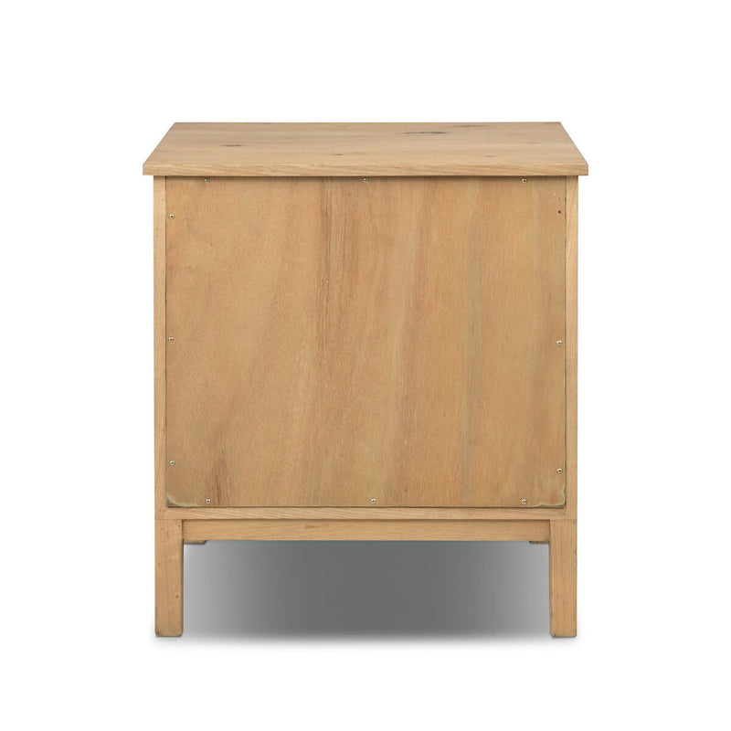 Alessio Nightstand - Aged Natural Oak