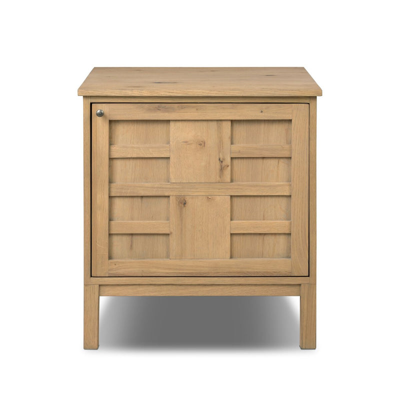 Alessio Nightstand - Aged Natural Oak