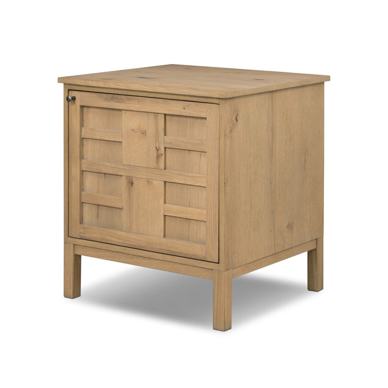 Alessio Nightstand - Aged Natural Oak