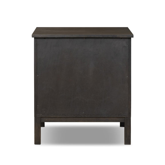 Alessio Nightstand - Smoked Black