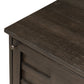 Alessio Nightstand - Smoked Black