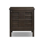 Alessio Nightstand - Smoked Black