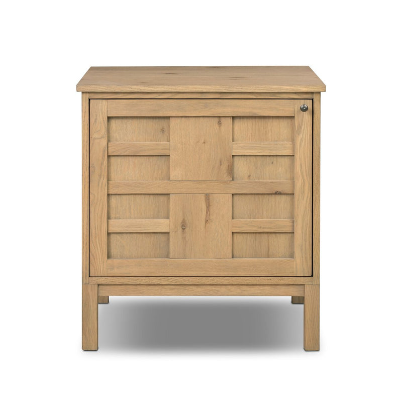 Alessio Nightstand - Aged Natural Oak