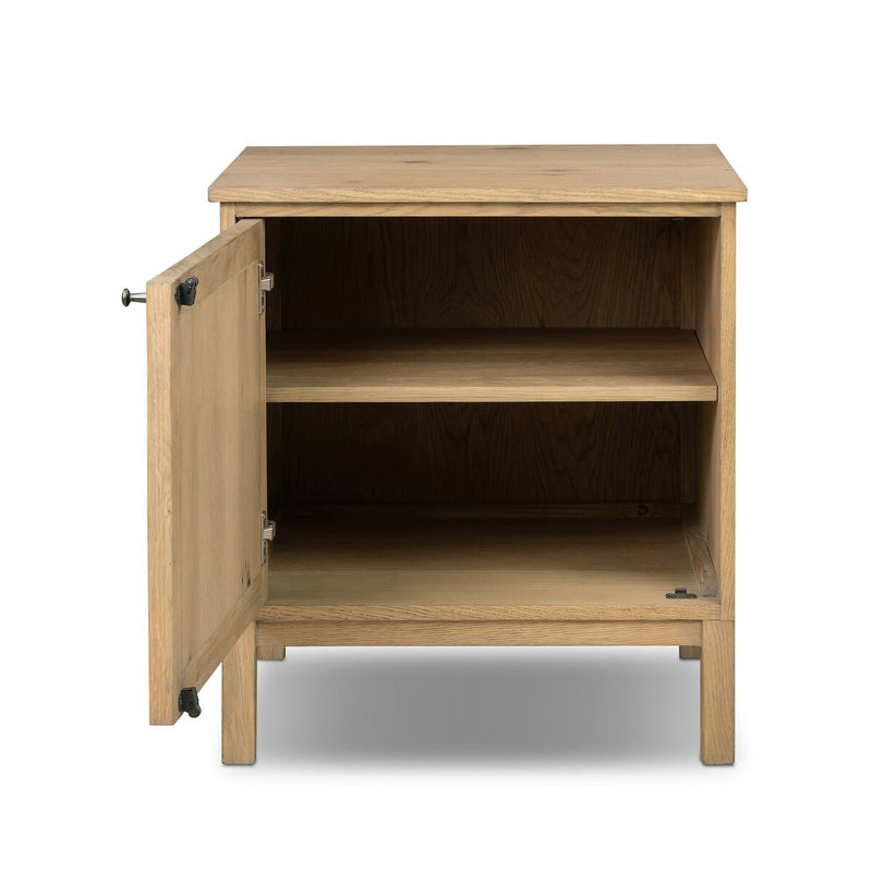 Alessio Nightstand - Aged Natural Oak