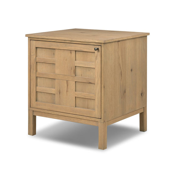 Alessio Nightstand - Aged Natural Oak