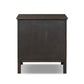Alessio Nightstand - Smoked Black