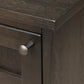 Alessio Nightstand - Smoked Black