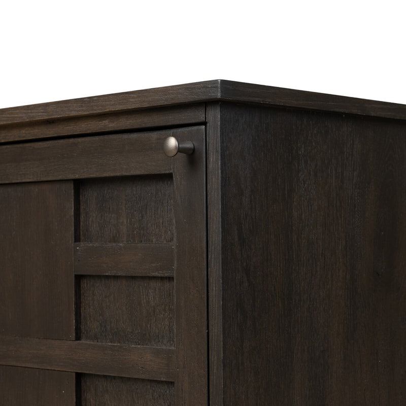 Alessio Nightstand - Smoked Black