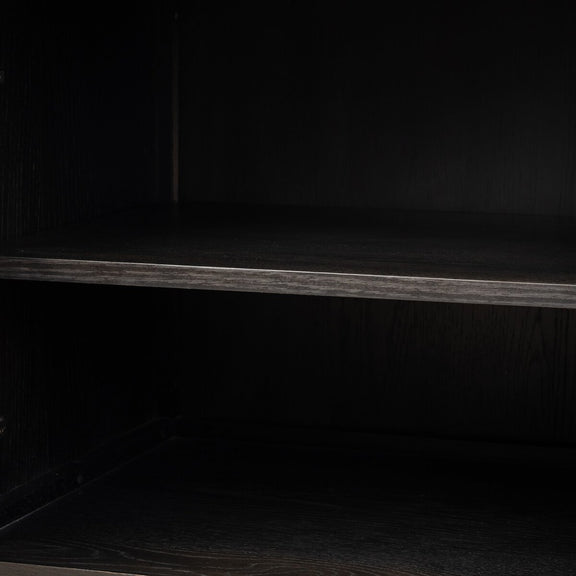 Alessio Nightstand - Smoked Black