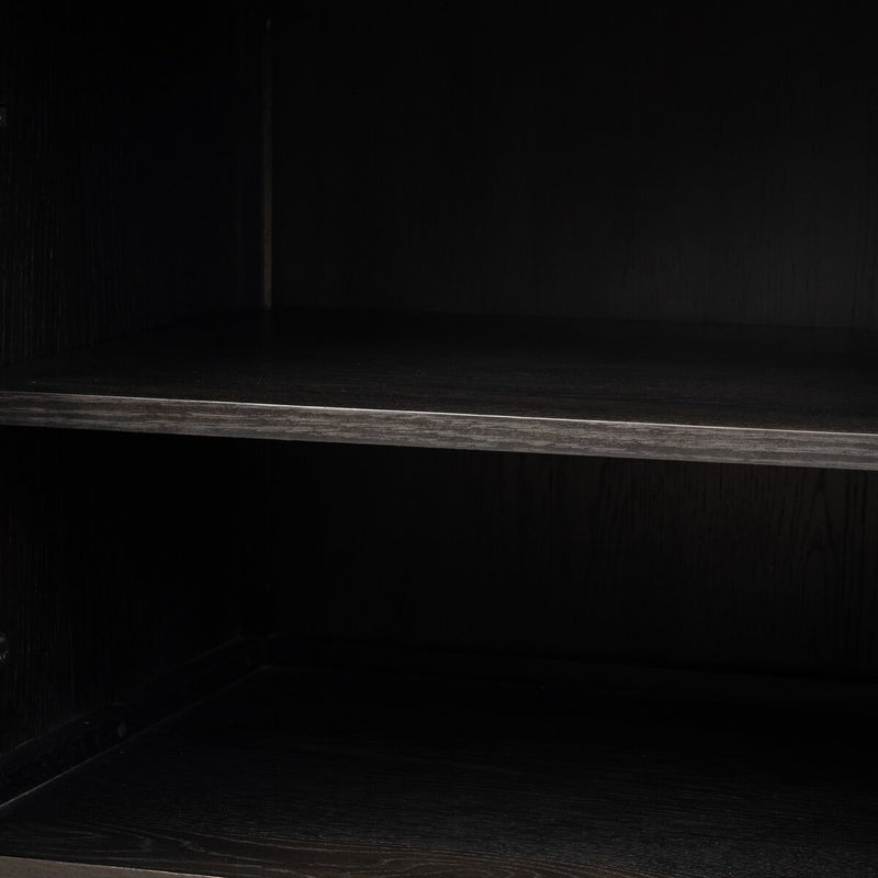 Alessio Nightstand - Smoked Black