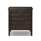 Alessio Nightstand - Smoked Black