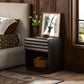 Tussac Nightstand - Matte Brown Neem