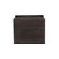Tussac Nightstand - Matte Brown Neem
