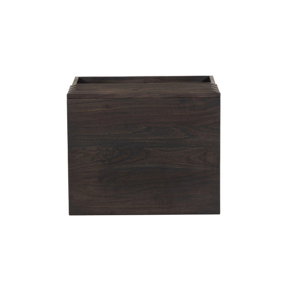 Tussac Nightstand - Matte Brown Neem