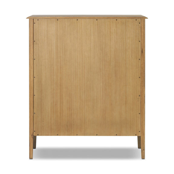 Maggie Tall Chest - Aged Smoked Oak