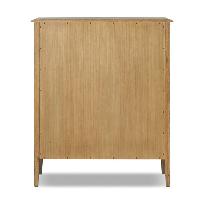 Maggie Tall Chest - Aged Smoked Oak