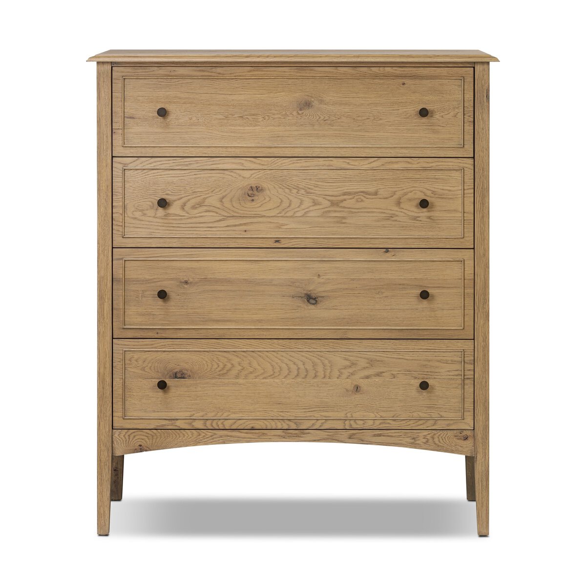 Maggie Tall Chest - Aged Smoked Oak