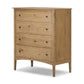 Maggie Tall Chest - Aged Smoked Oak
