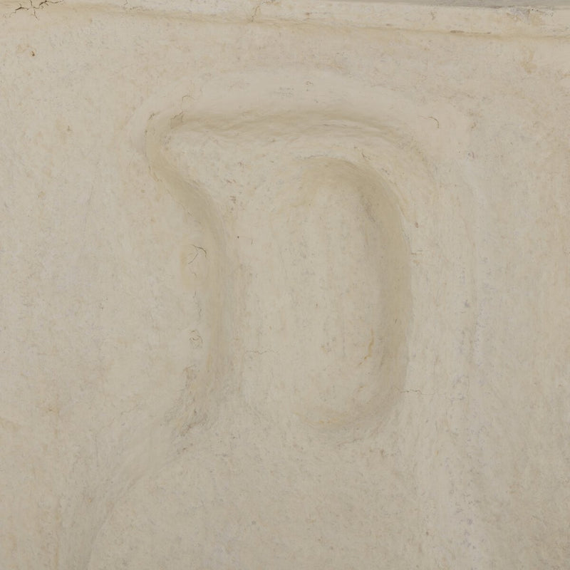 Vase Relief Sculpture Set - Natural Paper Mache