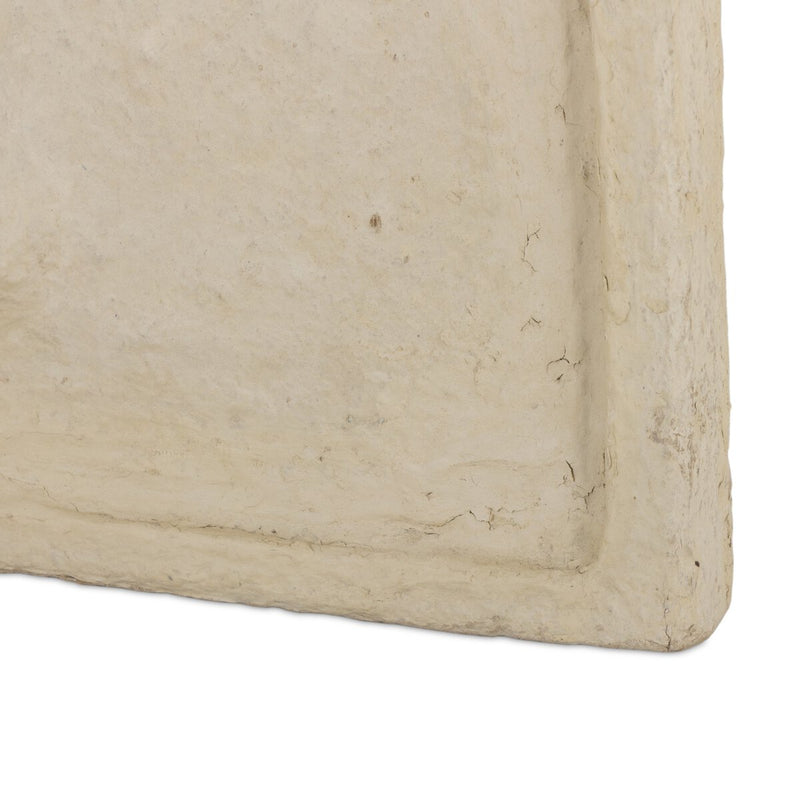 Vase Relief Sculpture Set - Natural Paper Mache