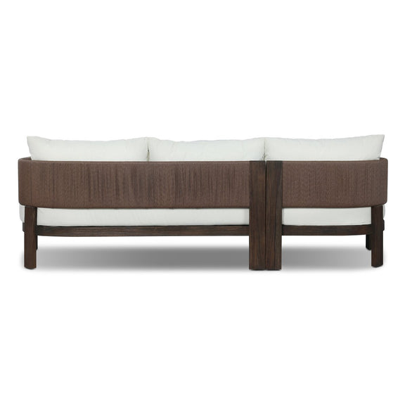 Delancy Outdoor 2-Piece Sectional - Arashi Salt