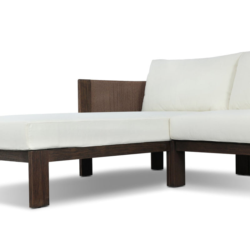 Delancy Outdoor 2-Piece Sectional - Arashi Salt
