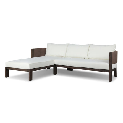 Delancy Outdoor 2-Piece Sectional - Arashi Salt