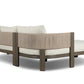 Delancy Outdoor 2-Piece Sectional - Vergo Cream