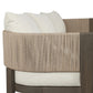Delancy Outdoor 2-Piece Sectional - Vergo Cream