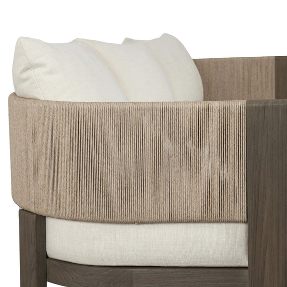 Delancy Outdoor 2-Piece Sectional - Vergo Cream