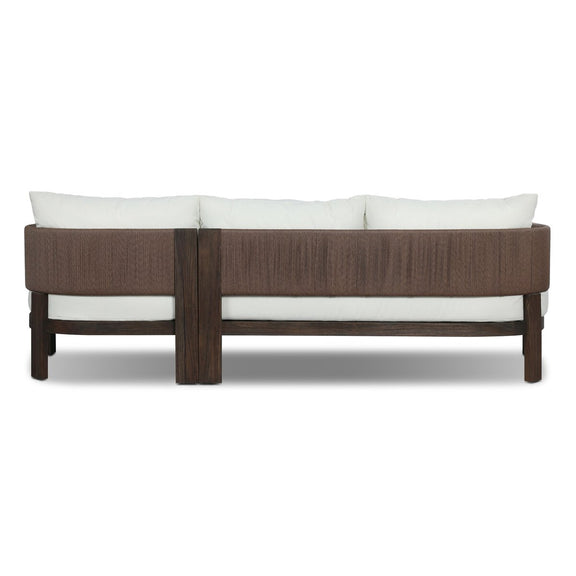 Delancy Outdoor 2-Piece Sectional - Arashi Salt