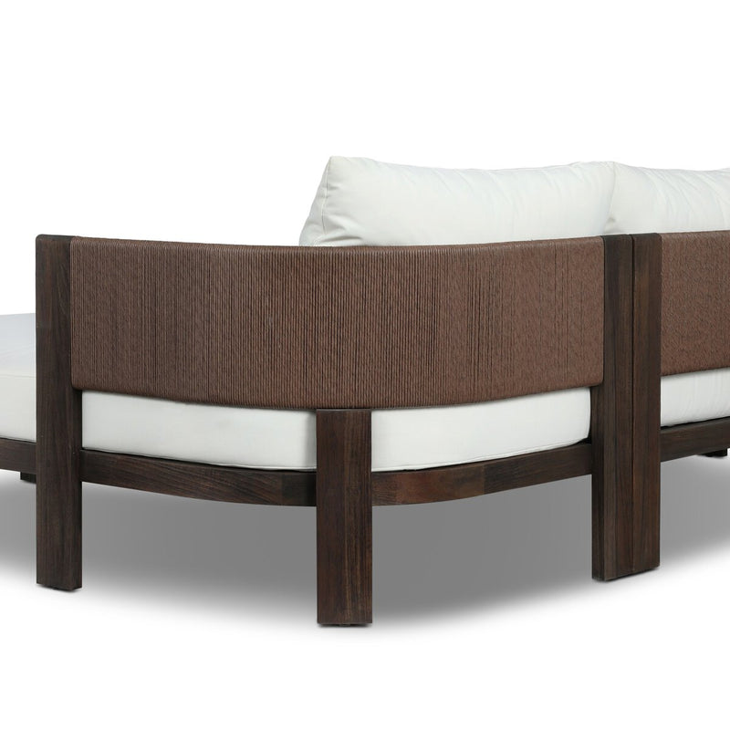 Delancy Outdoor 2-Piece Sectional - Arashi Salt