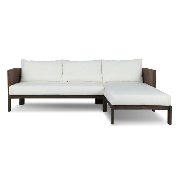 Delancy Outdoor 2-Piece Sectional - Arashi Salt