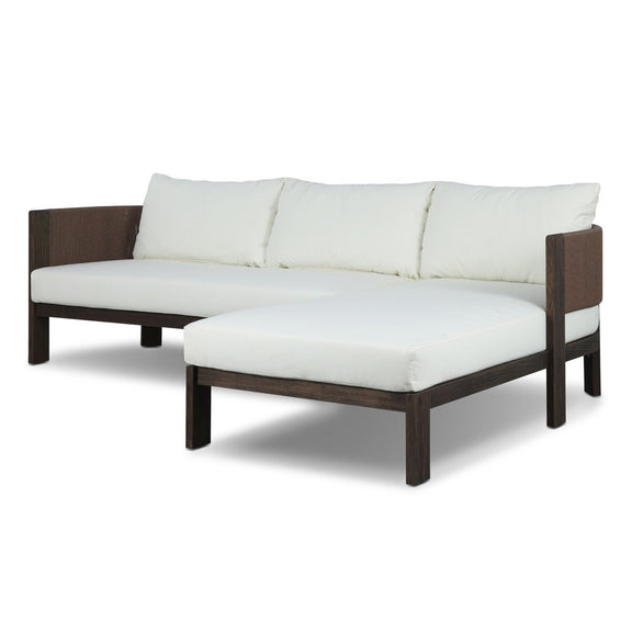 Delancy Outdoor 2-Piece Sectional - Arashi Salt