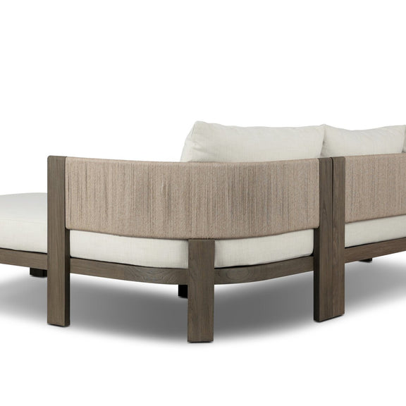 Delancy Outdoor 2-Piece Sectional - Vergo Cream
