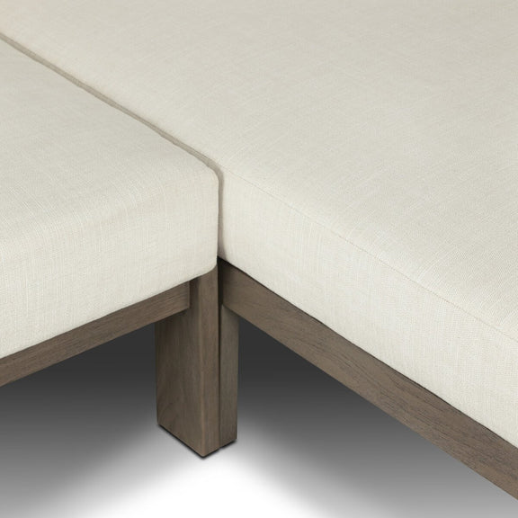 Delancy Outdoor 2-Piece Sectional - Vergo Cream