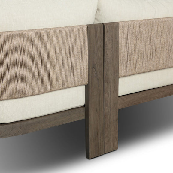 Delancy Outdoor 2-Piece Sectional - Vergo Cream