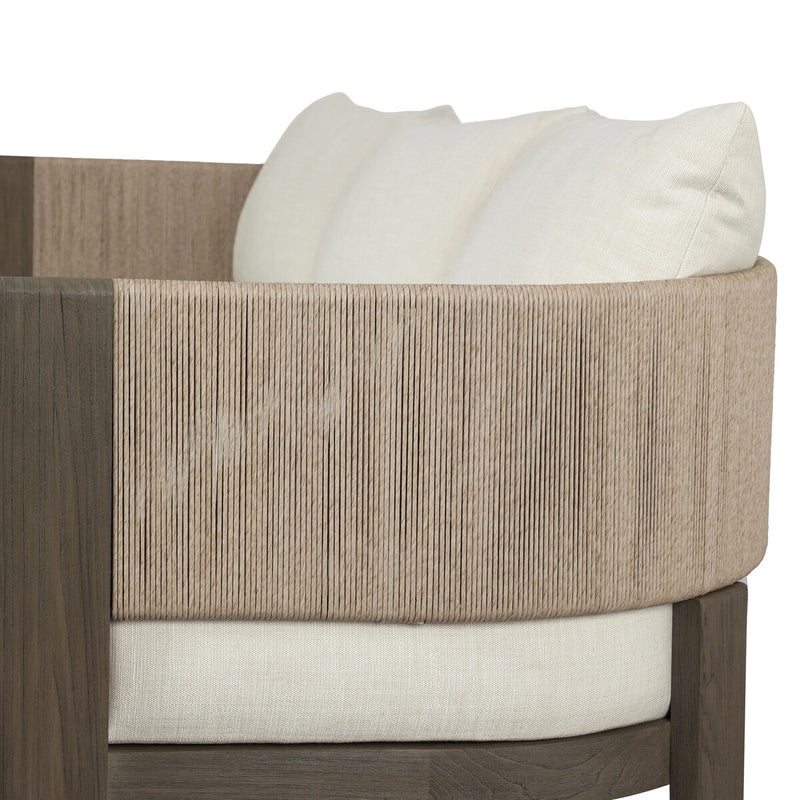 Delancy Outdoor 2-Piece Sectional - Vergo Cream