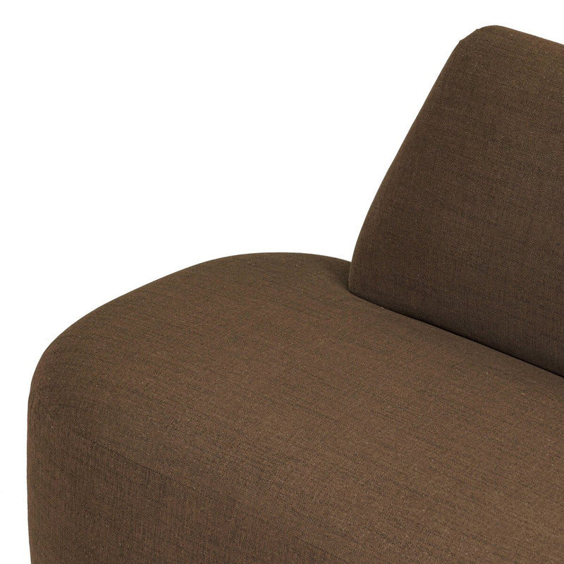 Clemence Dining Banquette U-Shape - Crypton Nomad Mushroom