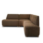 Clemence Dining Banquette L-Shape - Crypton Nomad Mushroom